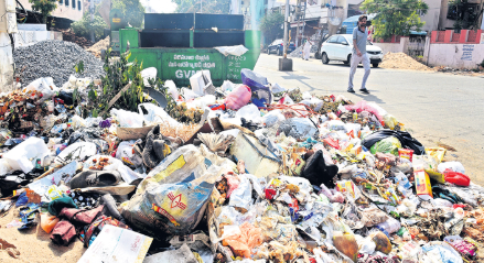 తిరుపతి వీధుల్లో చెత్త సమస్య