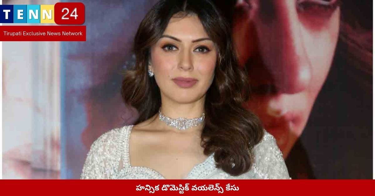 హన్సిక డొమెస్టిక్ వయలెన్స్ కేసు