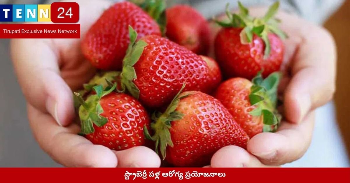 స్ట్రాబెర్రీ పళ్ల ఆరోగ్య ప్రయోజనాలు