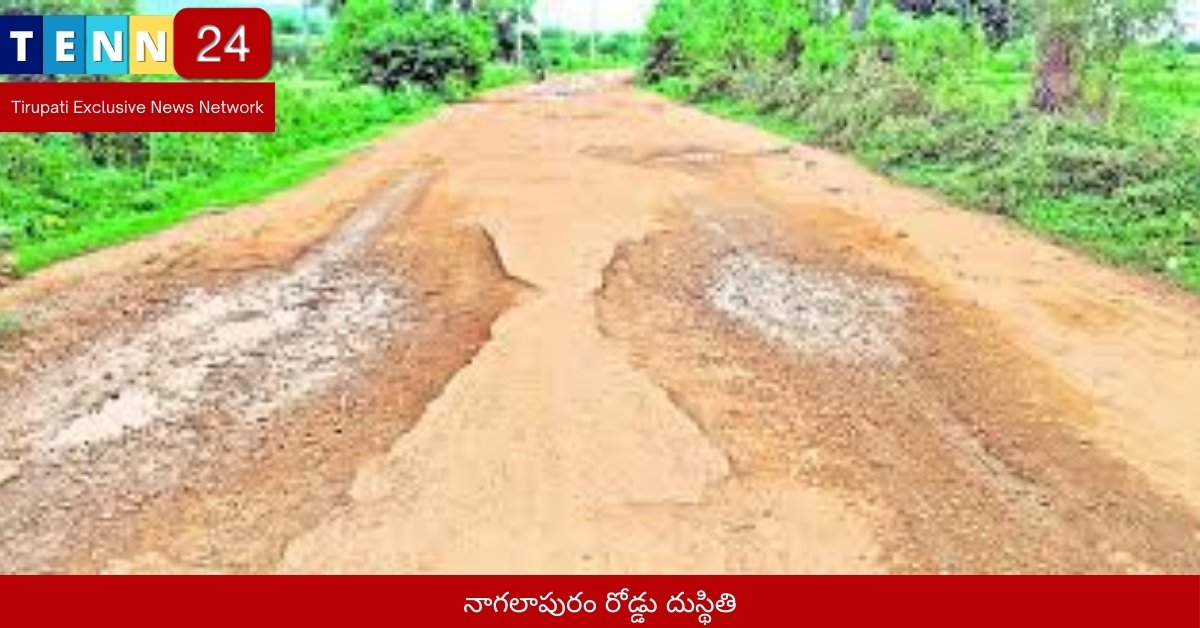 నాగలాపురం రోడ్డు దుస్థితి
